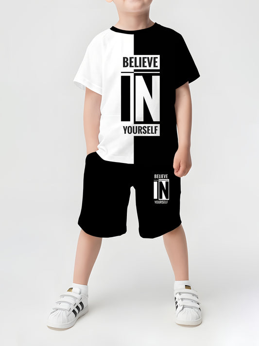 Cool 3D Printed T-Shirt for Boys With Pockets