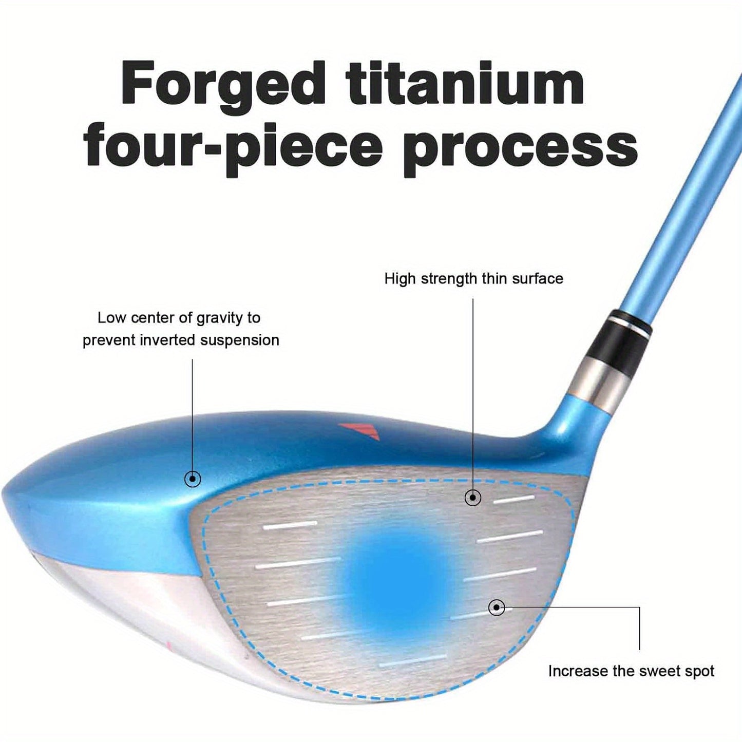 PGM Women's Complete 11-Piece Golf Set - Woods (#1, 3, 5, 4H) Irons (#6, 7, 8, 9, PW, SW) Putter | Lightweight graphite shafts (Ladies Flex) | Includes stand bag | Perfect gift for Valentine's Day/Mother's Day