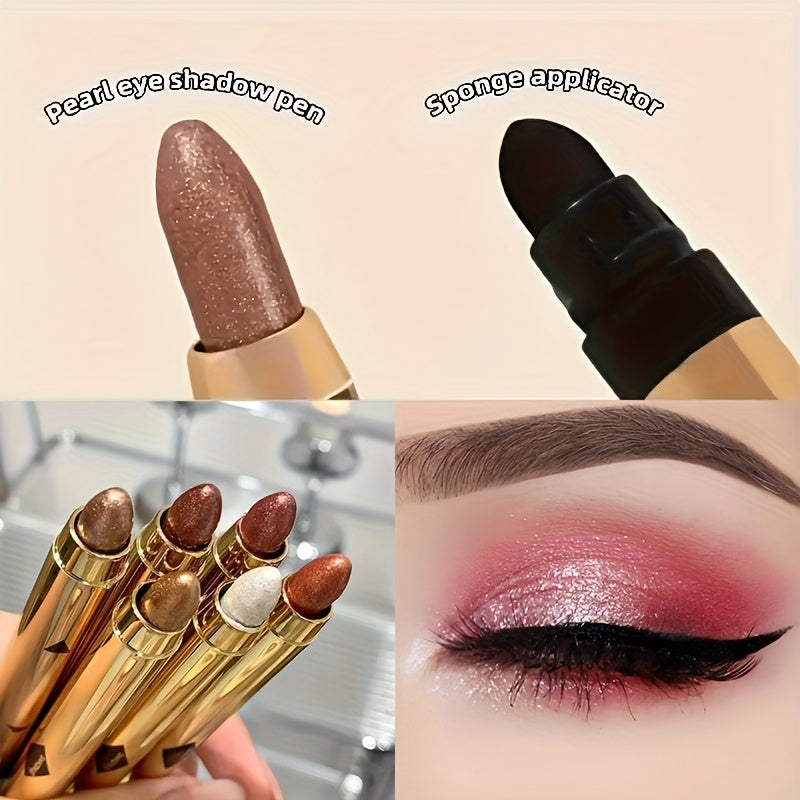 Dual-Ended Shimmery Eyeshadow Sticks for Stunning Eye Makeup