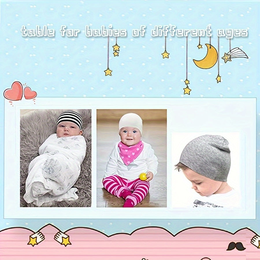 Newborn Baby Knit Hats Set for Boys and Girls