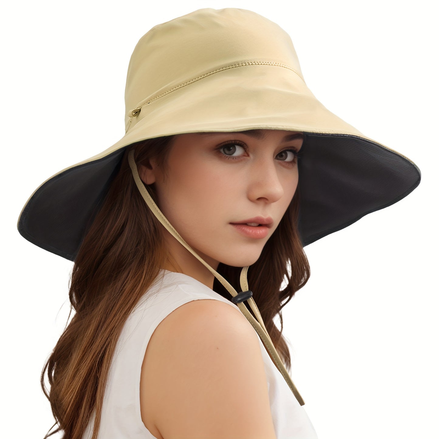 Women's Foldable Sun Protection Hats for Outdoor Adventures