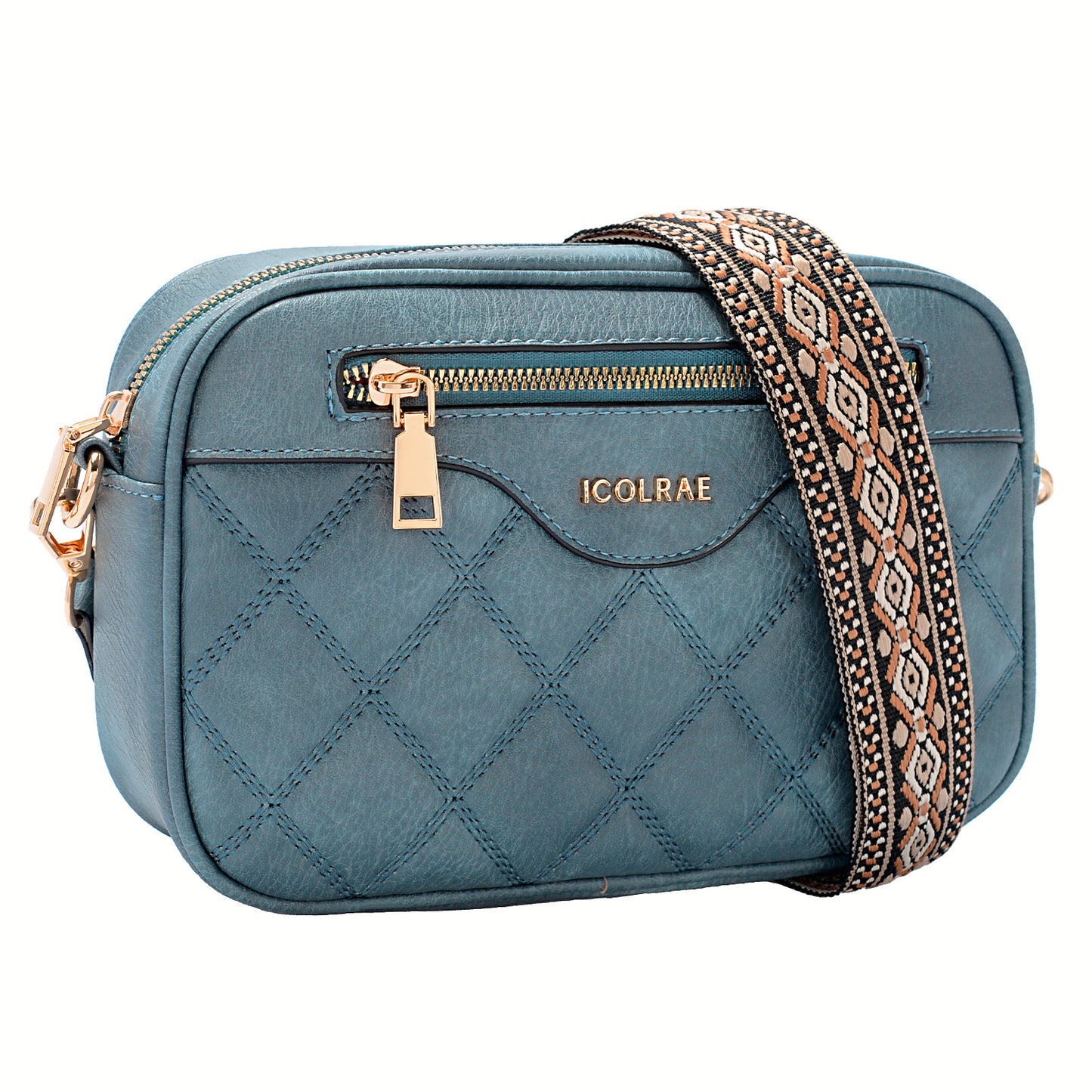 Quilted Vegan Leather Crossbody Bags For Stylish Women