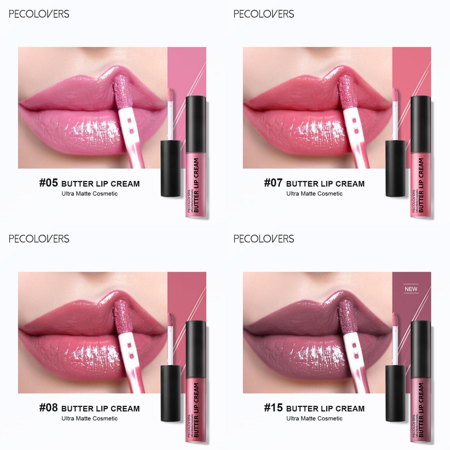 Long-Lasting Moisturizing Lip Glaze Set for Perfect Pouts