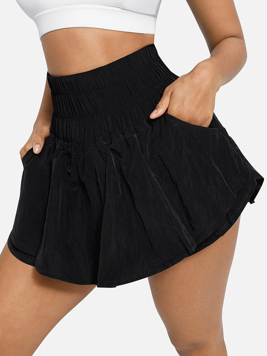 High Waisted Athletic Skorts With Pockets For Active Women