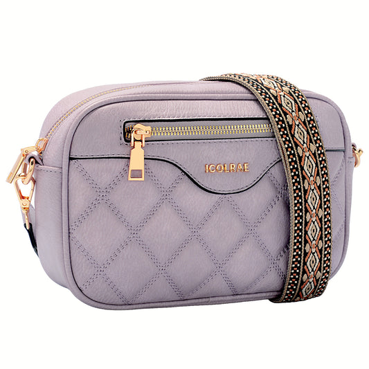 Quilted Vegan Leather Crossbody Bags For Stylish Women