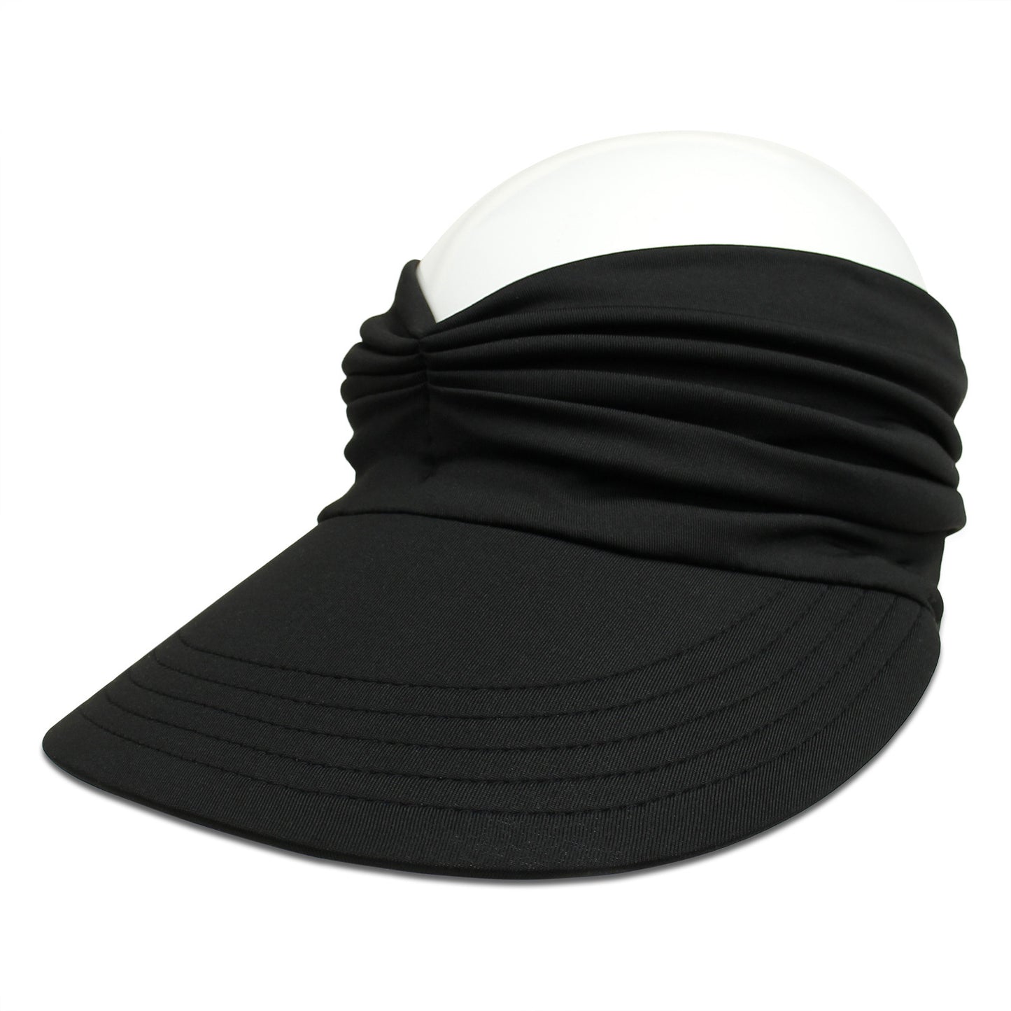 Women's Stretchy UPF Sun Protection Visor Hat for Summer