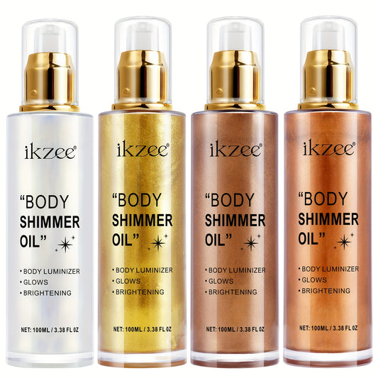 Body Glitter Oil for Radiant Skin and Festive Occasions