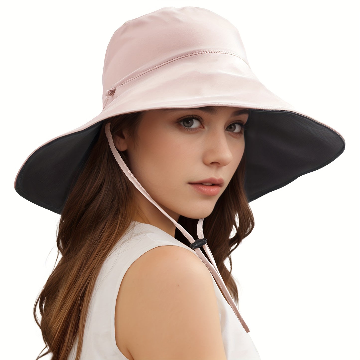 Women's Foldable Sun Protection Hats for Outdoor Adventures