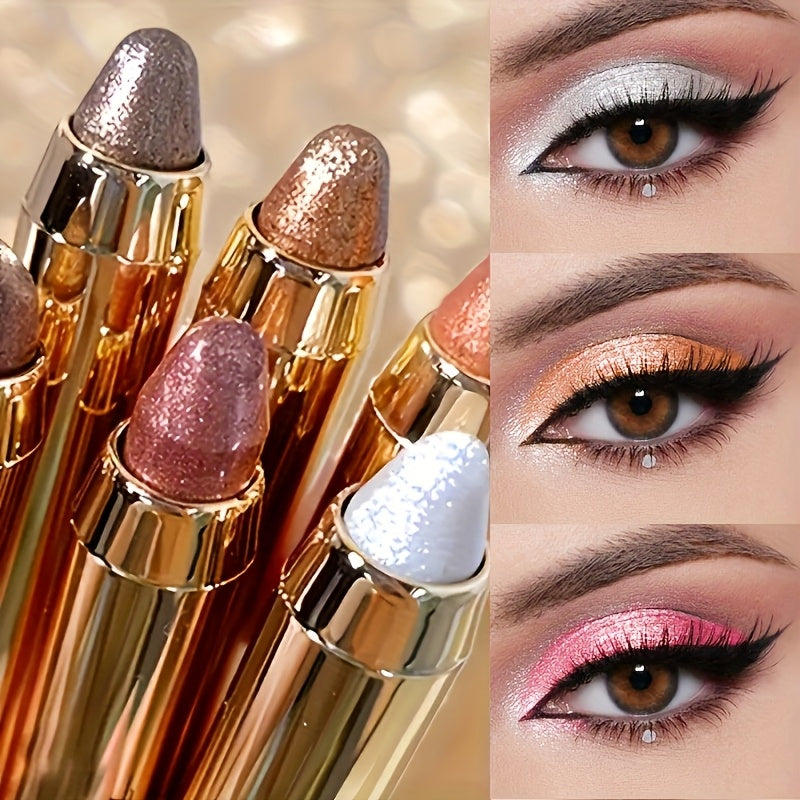 Dual-Ended Shimmery Eyeshadow Sticks for Stunning Eye Makeup