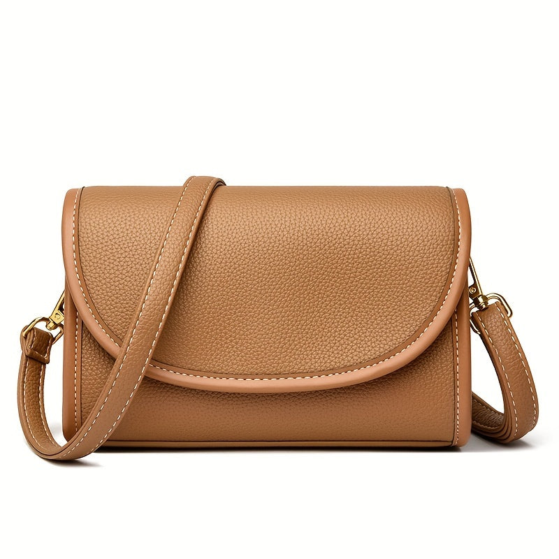 Leather Crossbody Bag for Women Stylish Daily Travel Handbag