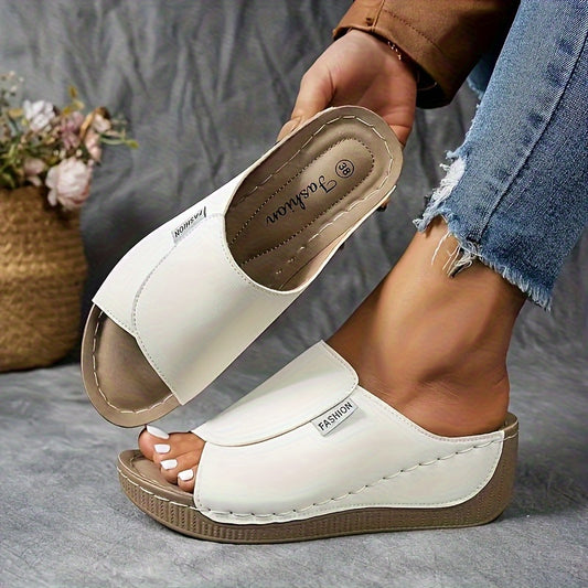 Women's Elegant Arch Support Slip-On Sandals for Everyday Comfort