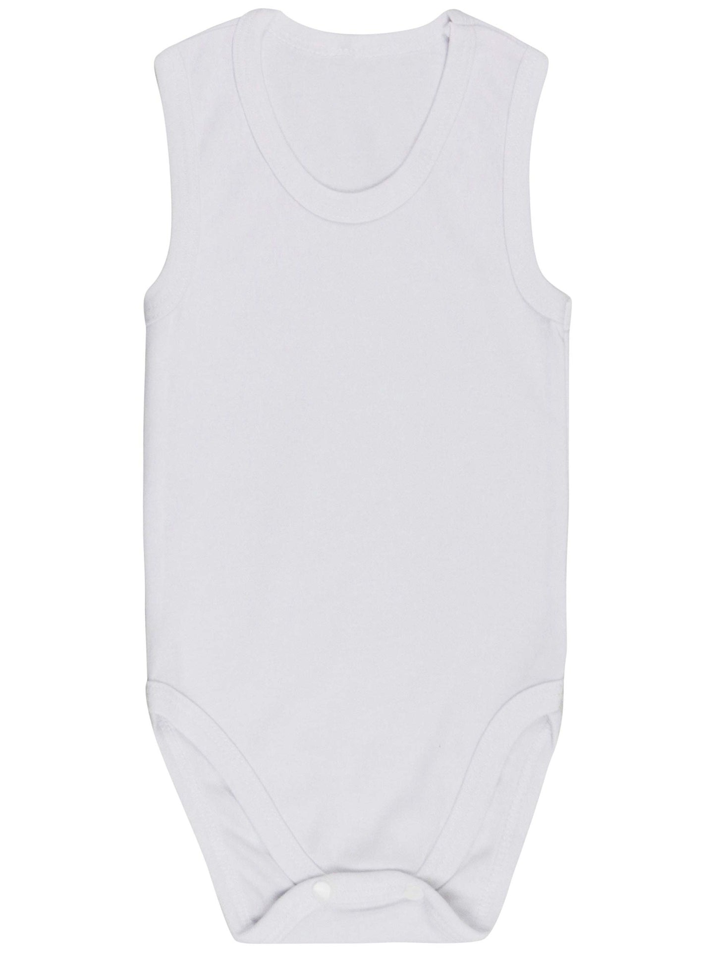 ToBeInStyle Baby Boys' Cartoon Tank Top Bodysuit 4 Pack