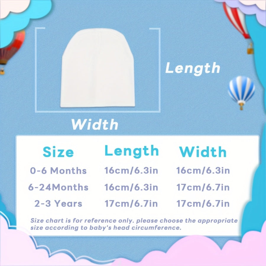Newborn Baby Knit Hats Set for Boys and Girls