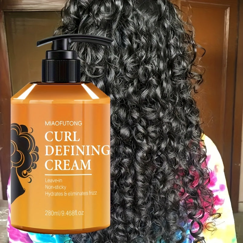 Moisturizing Hair Cream With Black Castor Oil For Frizz Control