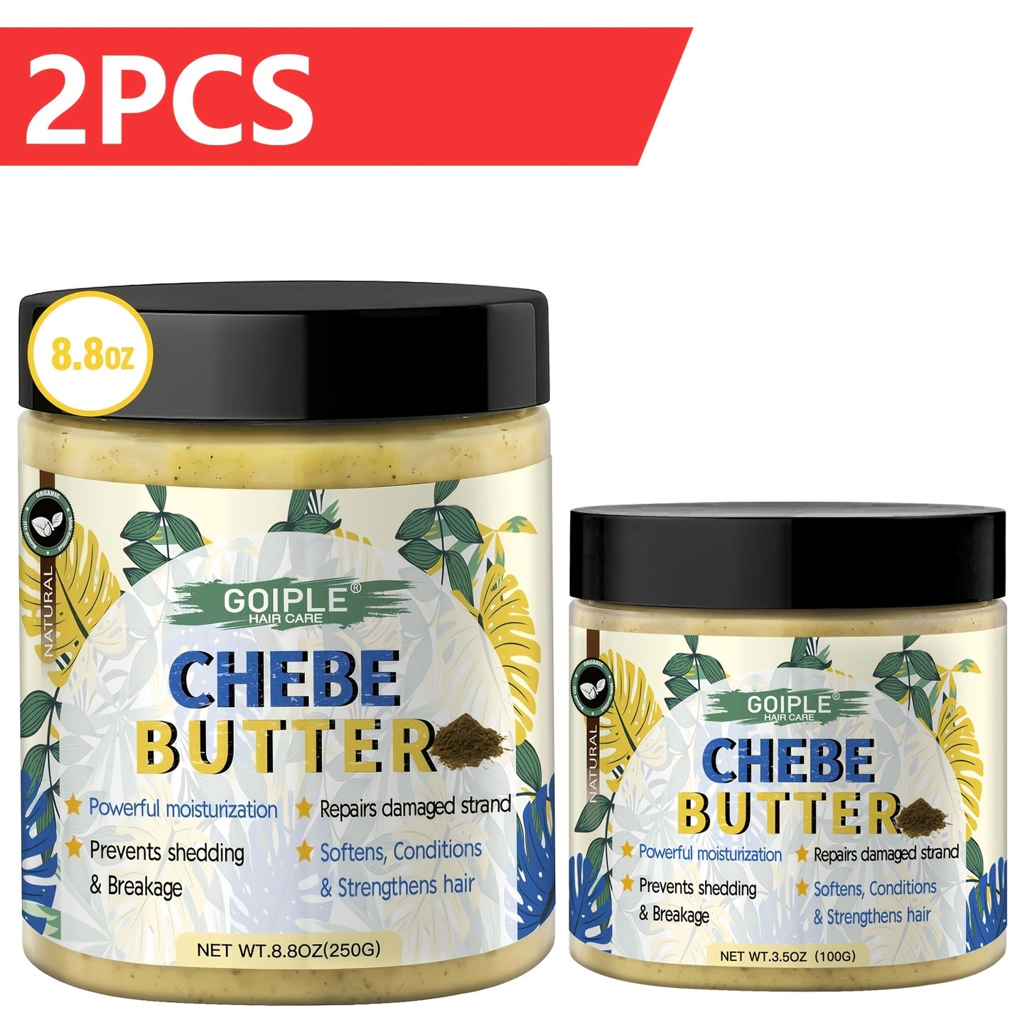 Chebe Butter for Healthy Hair Transformation and Intense Moisturization
