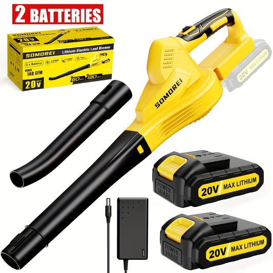 Cordless Leaf Blower with Batteries for Easy Yard Cleanup