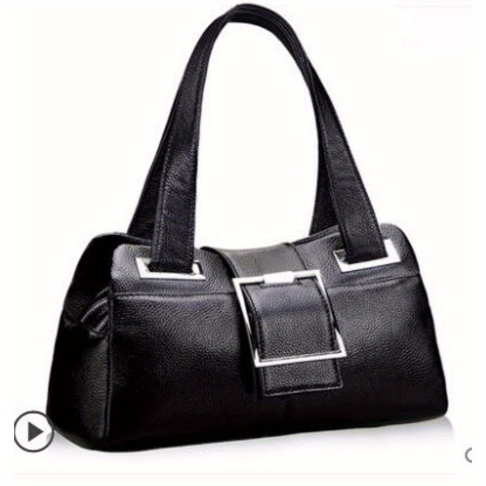 Genuine Leather Women's Shoulder Bag for Fashionable Everyday Use