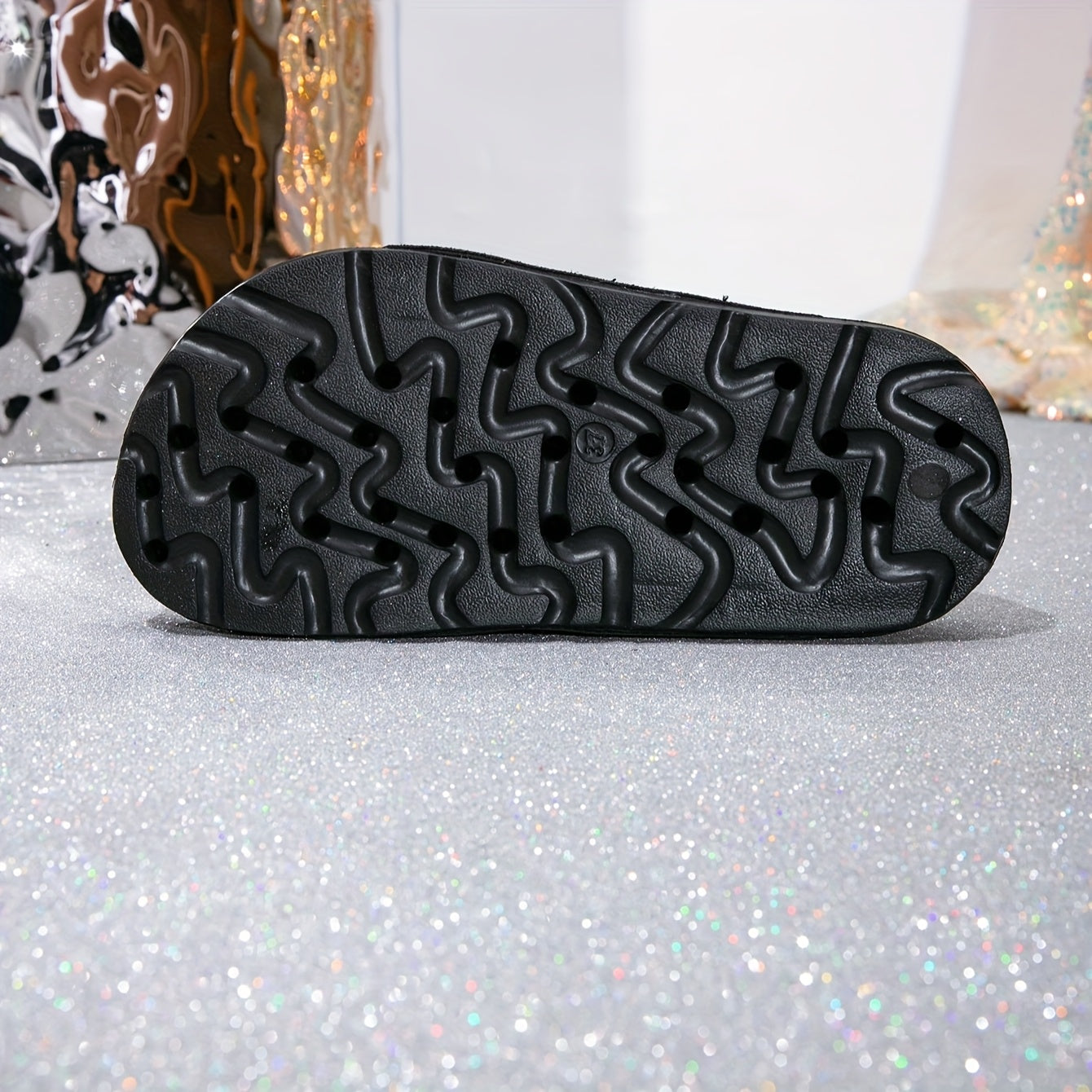 Women's Thick Platform Sandals with Adjustable Buckle Straps Comfortable Beach Shoes Open Toe Synthetic Cover and EVA Sole for All Season Outdoor Wear
