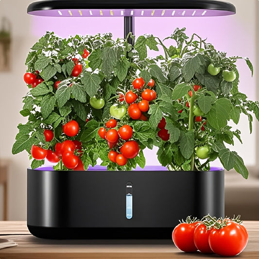 Hydroponics Growing System With 10 Pods And Nutrients 1 Gallon Water Tank Automatic Timer Height Adjustable Indoor Herb Garden Kit With Grow Lights And Quiet Water Pump