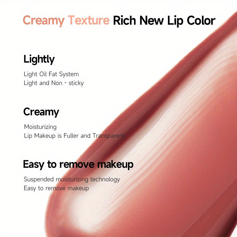 Long-Lasting Moisturizing Lip Glaze Set for Perfect Pouts