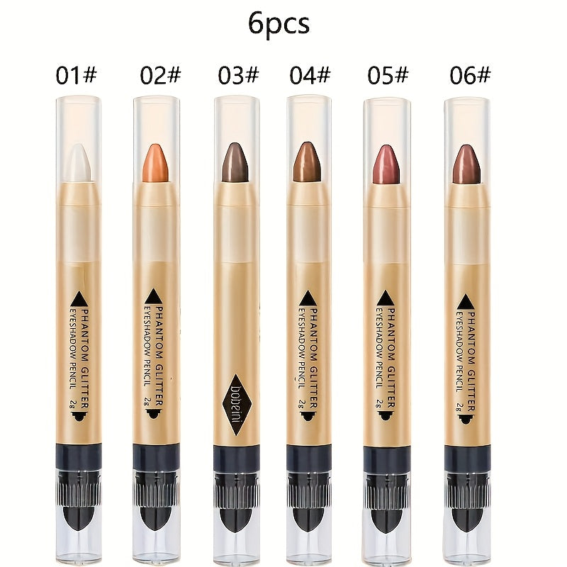 Dual-Ended Shimmery Eyeshadow Sticks for Stunning Eye Makeup