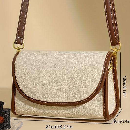 Leather Crossbody Bag for Women Stylish Daily Travel Handbag