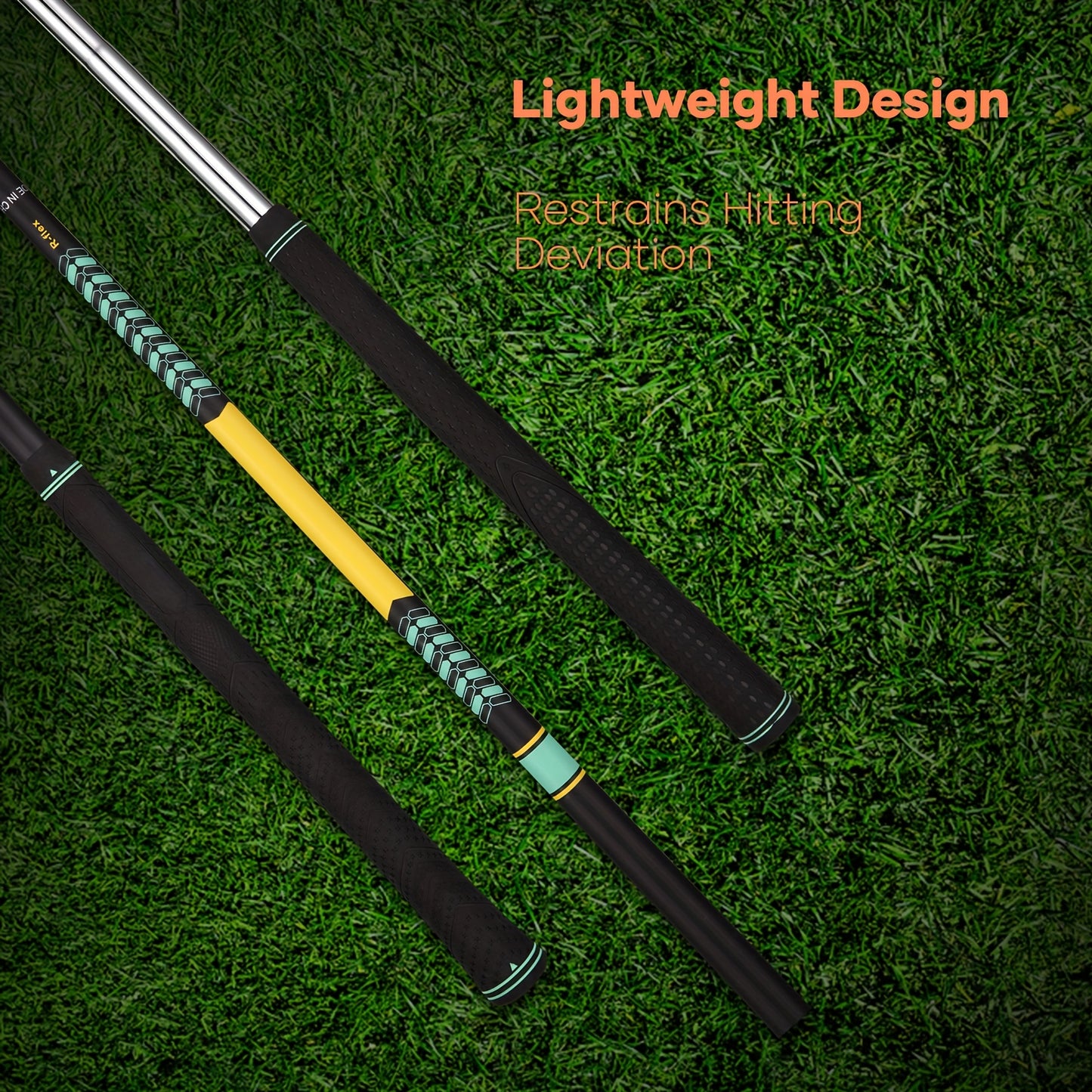 9pcs Complete Golf Club Set for Right-Handed Men & Women - Full Driver, Woods, Hybrids & Irons with Stand Bag & 3 Bonus Head Covers - Forgiving 10.5° Driver, 15° Fairway Wood, 24° Hybrid, 6-PW Irons, Pitching Wedge & Putte