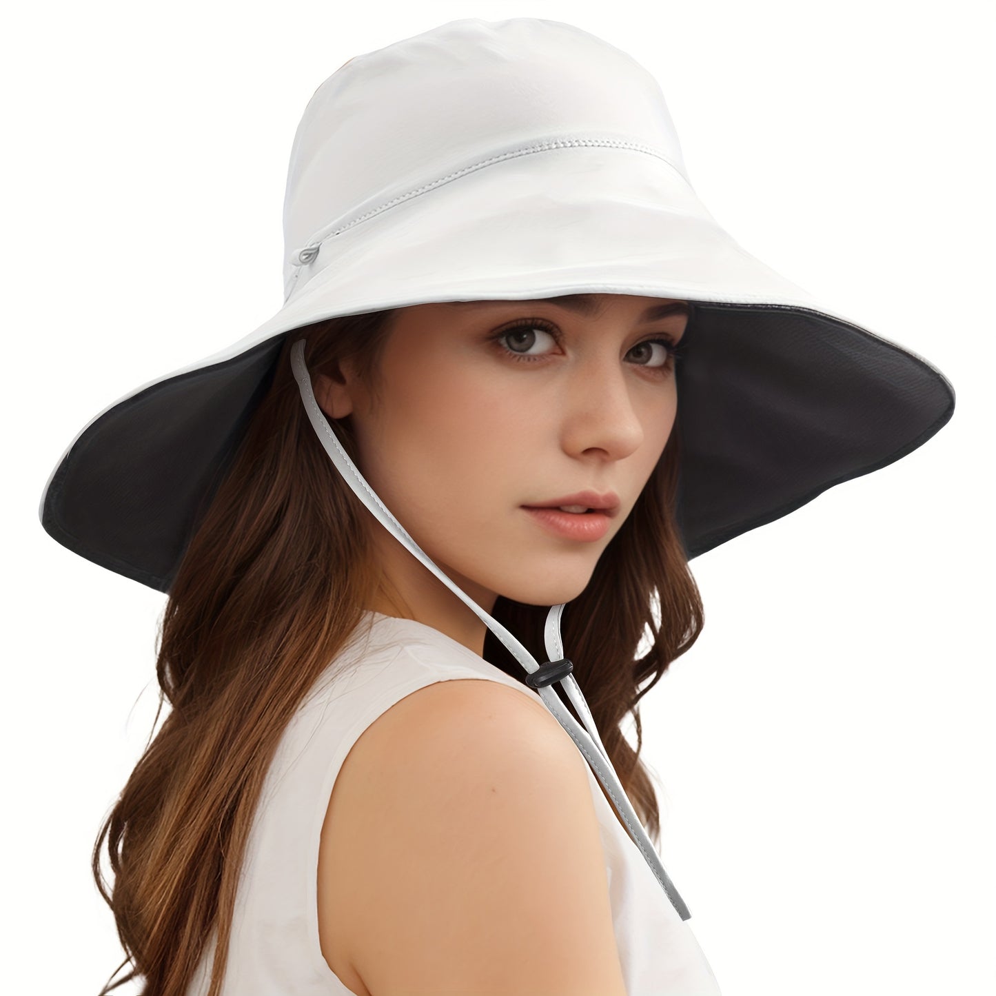 Women's Foldable Sun Protection Hats for Outdoor Adventures