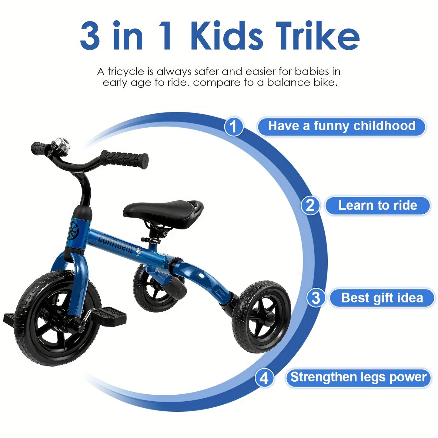 Tricycle for Toddlers Fun and Safe Riding Experience
